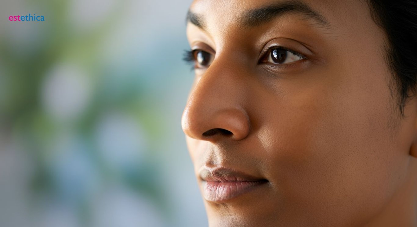 Rhinoplasty techniques explained in nose surgery image