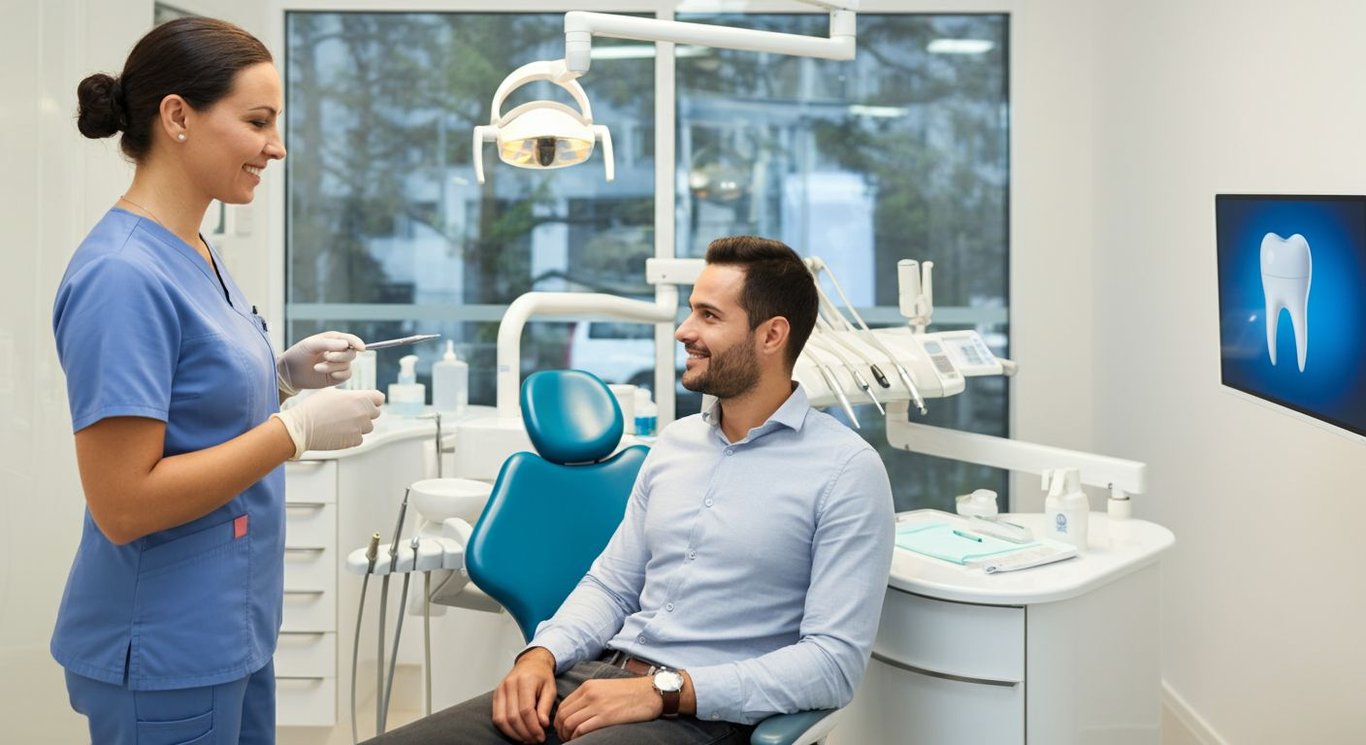 Osseointegration process in dental implants