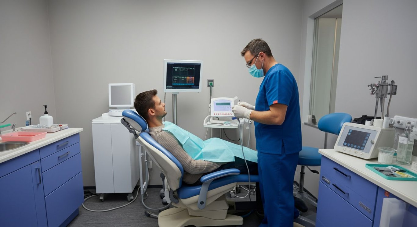 Osseointegration process in dental implants