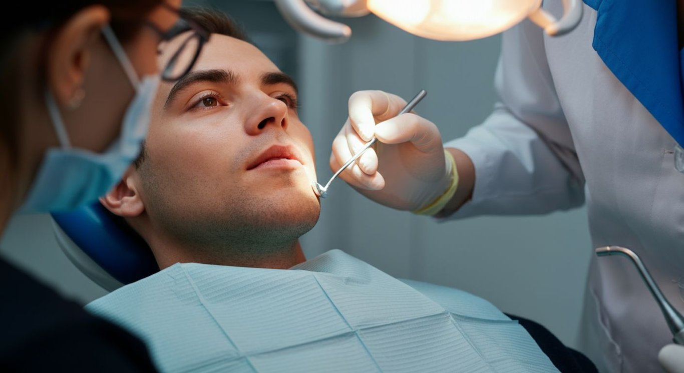 Osseointegration process in tooth implants