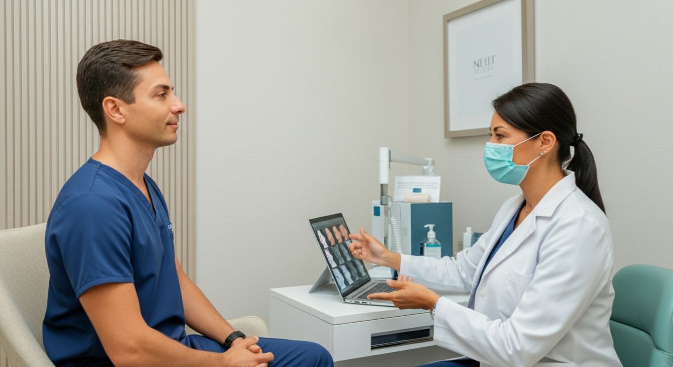 Platysmaplasty procedure for neck contouring