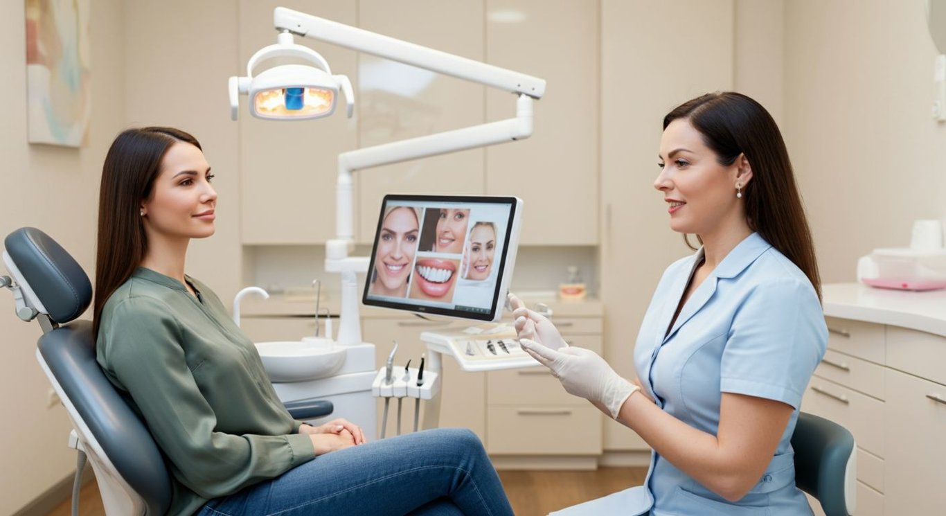 Porcelain veneers for a perfect smile
