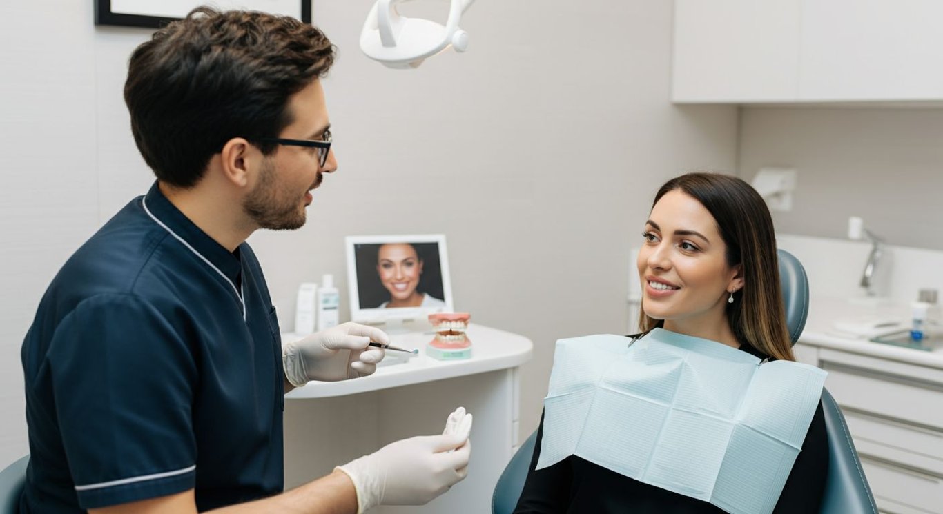 Porcelain veneers for a flawless, natural smile