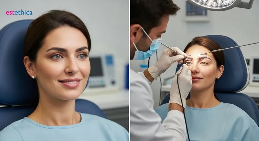 Natural Looking Eyebrow Transplant Results