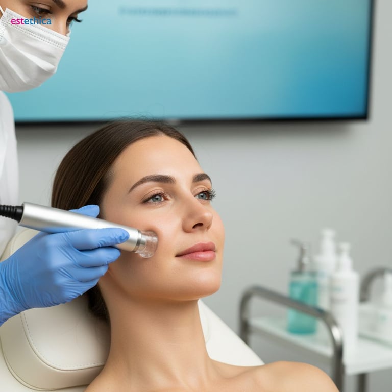 Gözenek Temizliği ve Yoğun Nemlendirme: HydraFacial'ın İstanbul'daki Adresi estethica Ataşehir