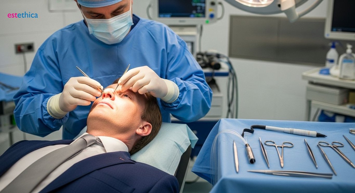 Rhinoplasty for Deviated Septum