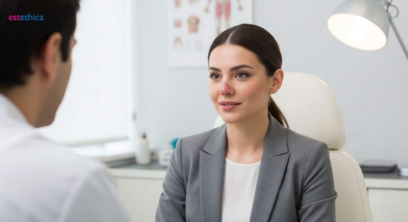 Rinoplasti ile ideal burun şekli