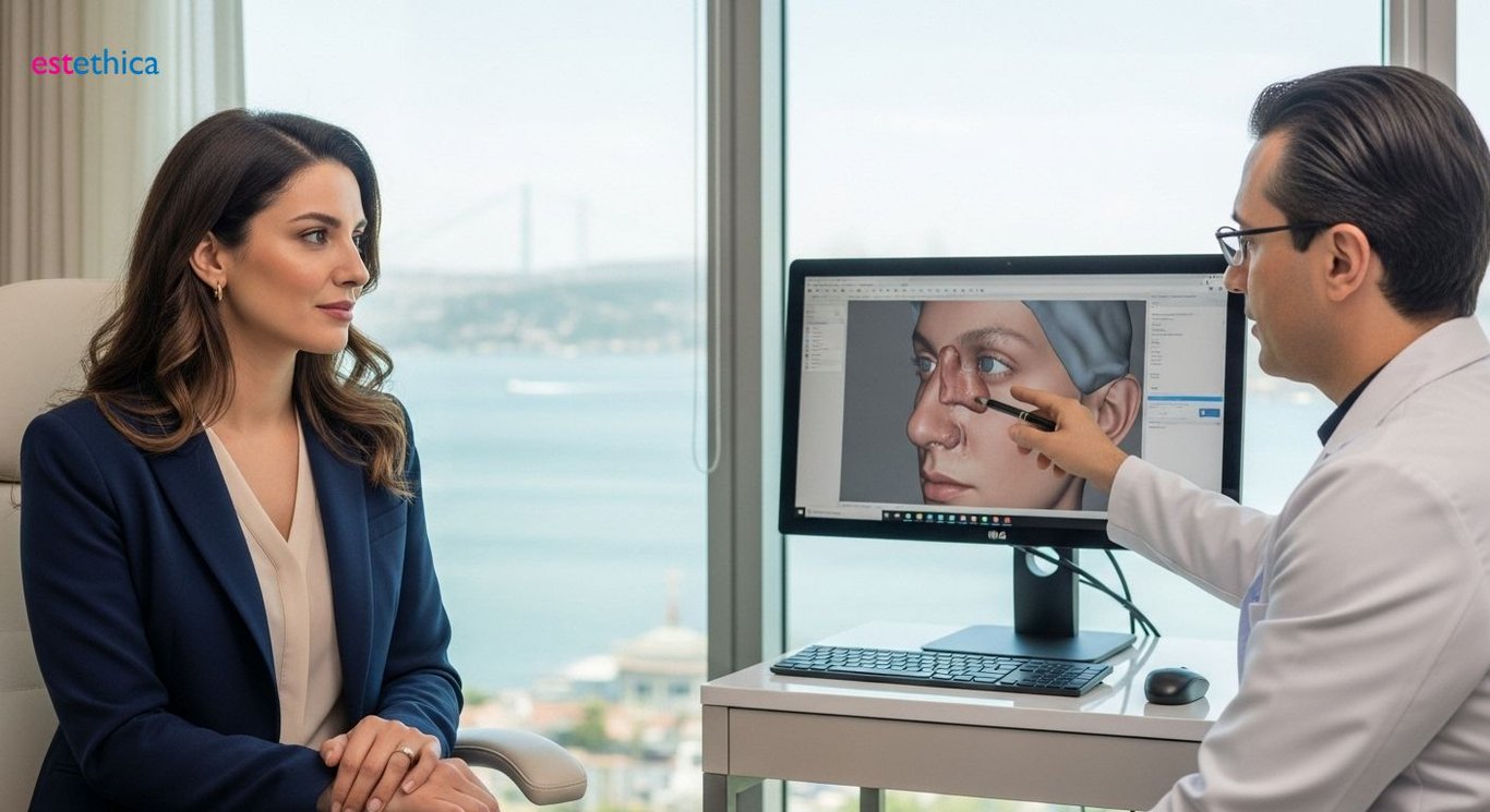 Rinoplasti ile altın oran