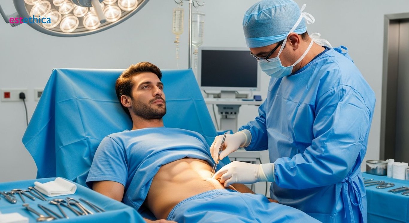 Vaser Liposuction ile Karın Kası Belirginleştirme