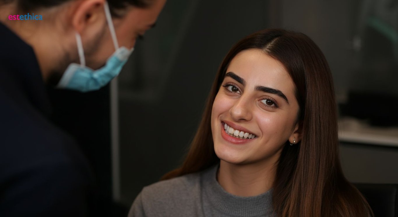 Şeffaf plak tedavisi ile estetik diş düzeltme