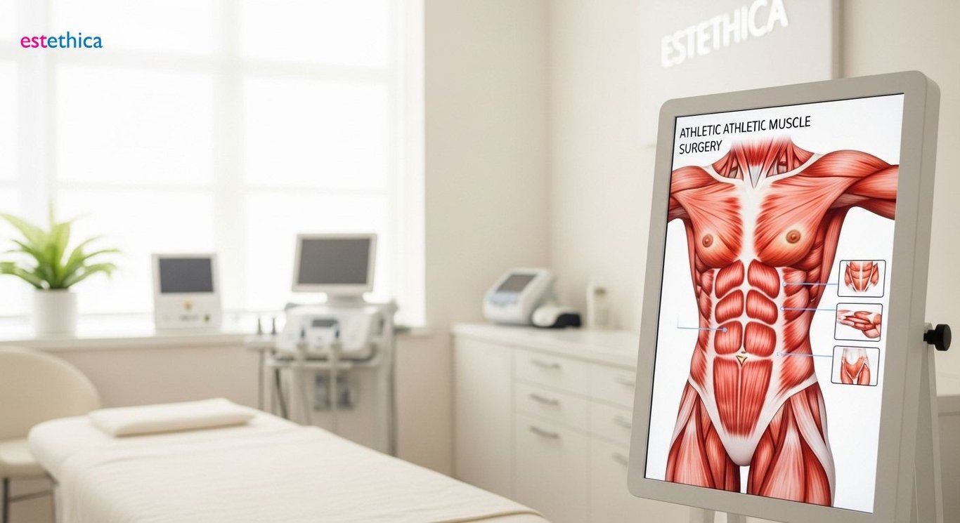 Six pack ameliyatı ile karın kası estetiği