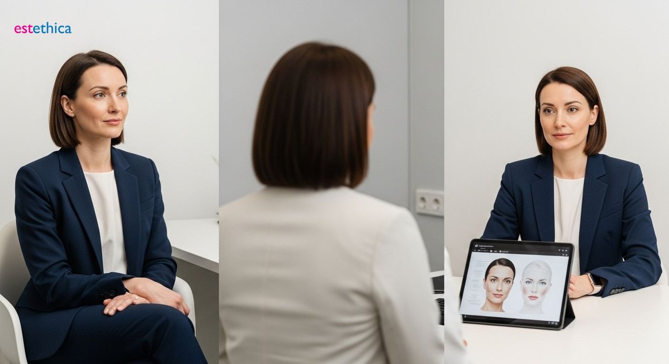 Surgical Lip Lift Before and After