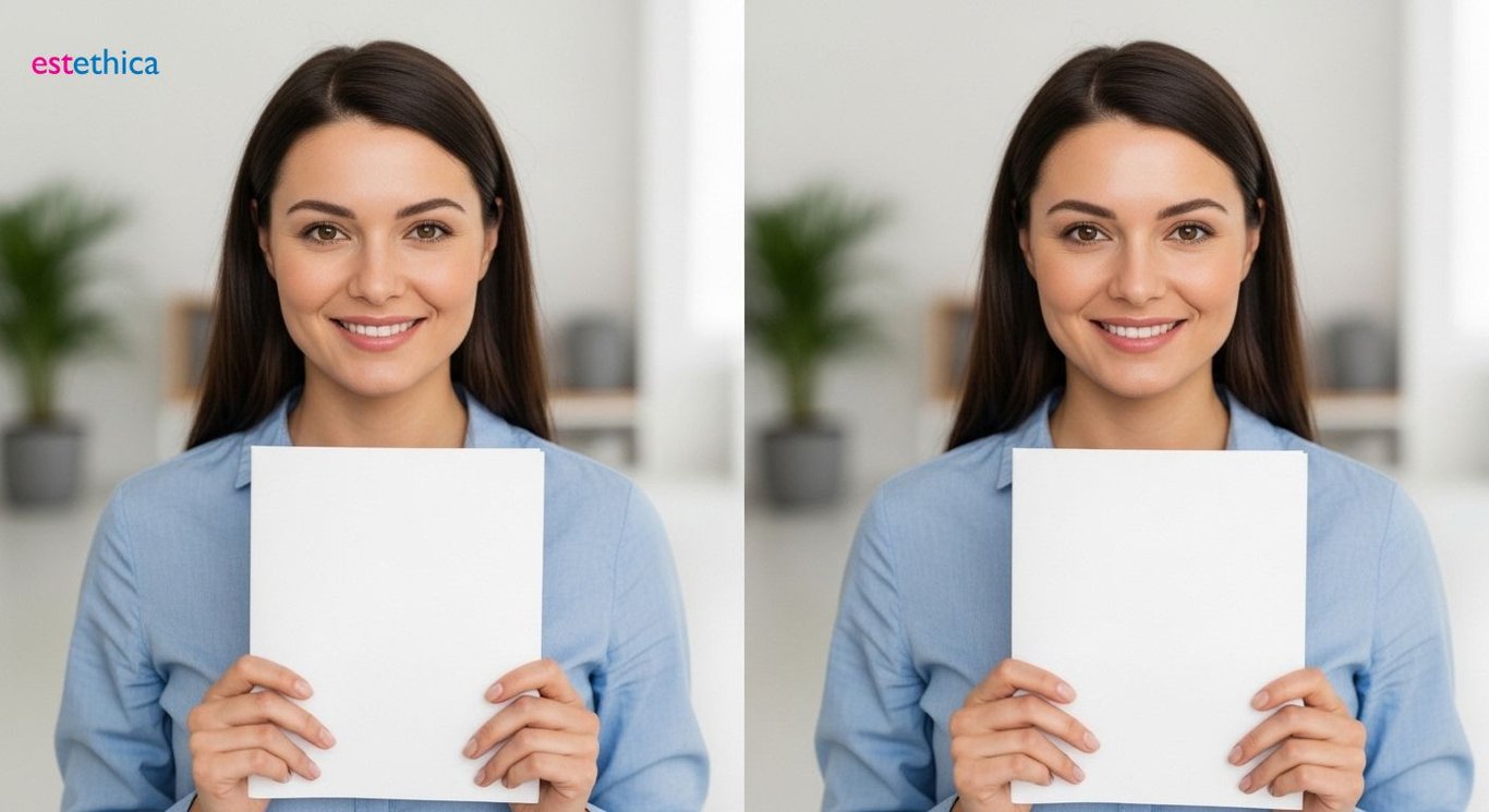 Makeup enhancing natural beauty