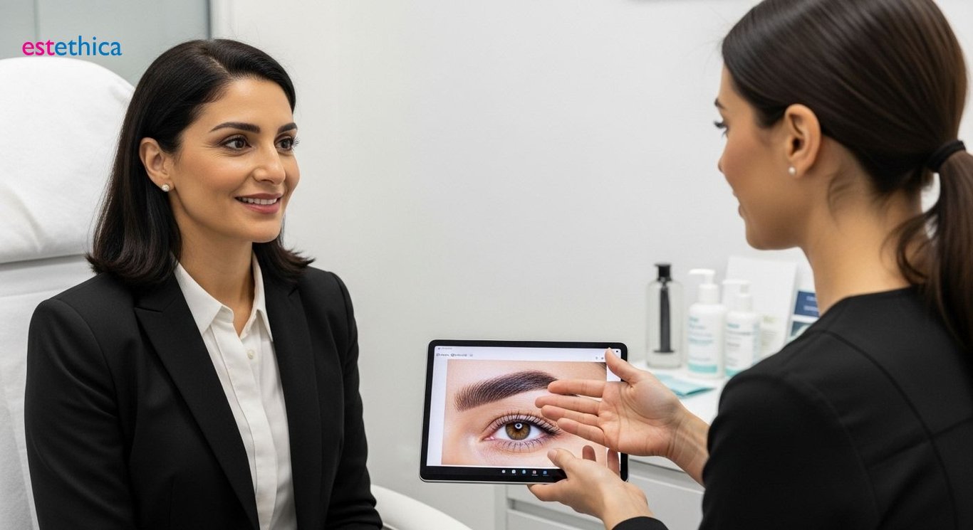 Natural Looking Eyebrow Restoration with Hair Grafts