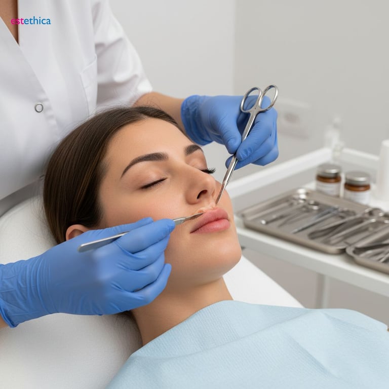 Risks of a Botched Lip Lift and Side Effects