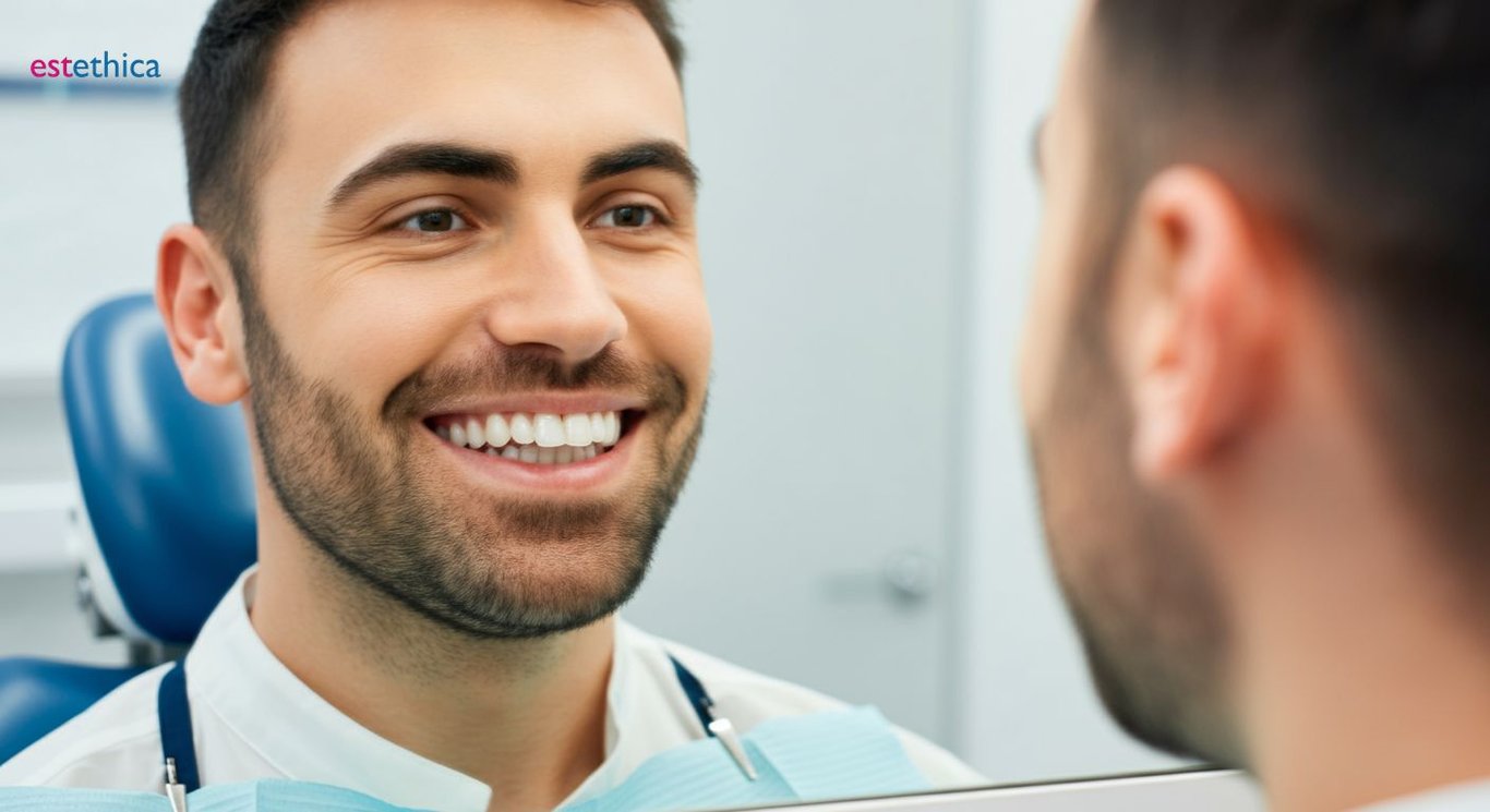 Transforming crooked teeth with veneers