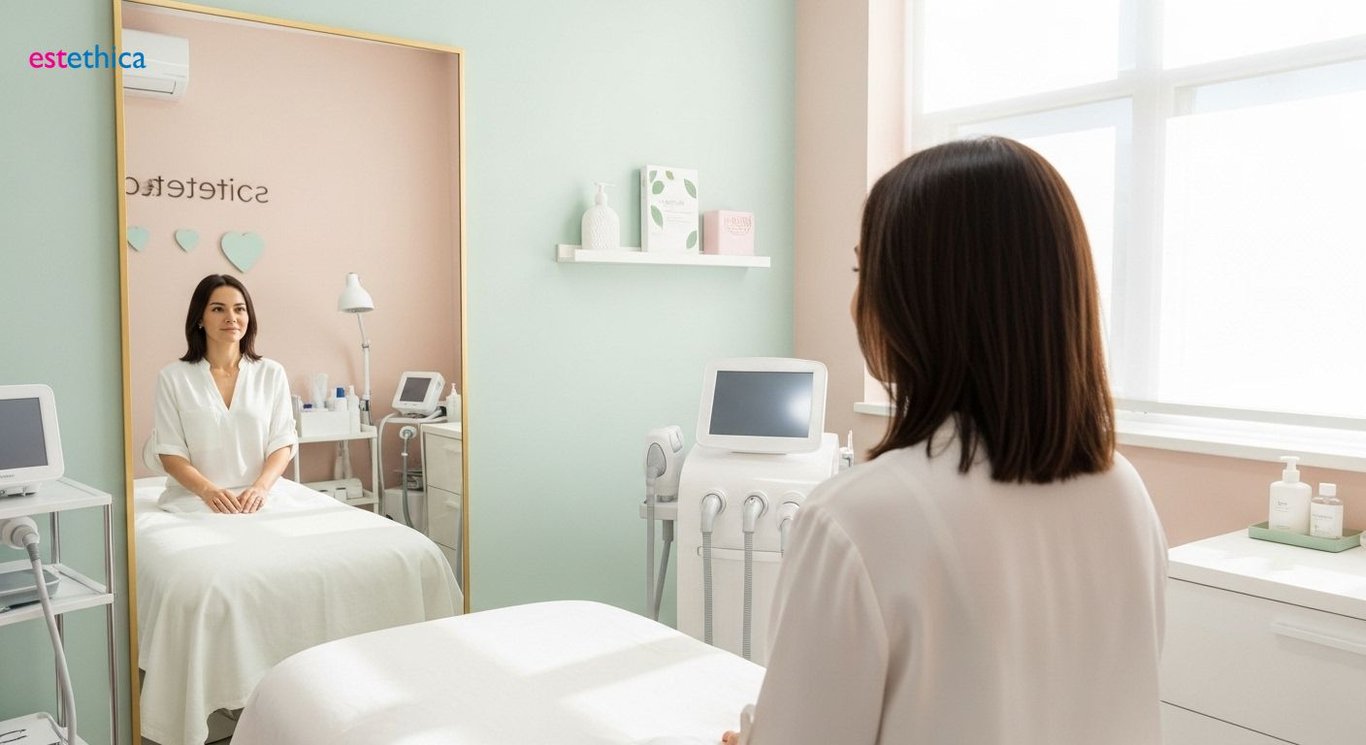 Ultherapy ile yüz germe, ses dalgalarıyla cilt sıkılaştırma