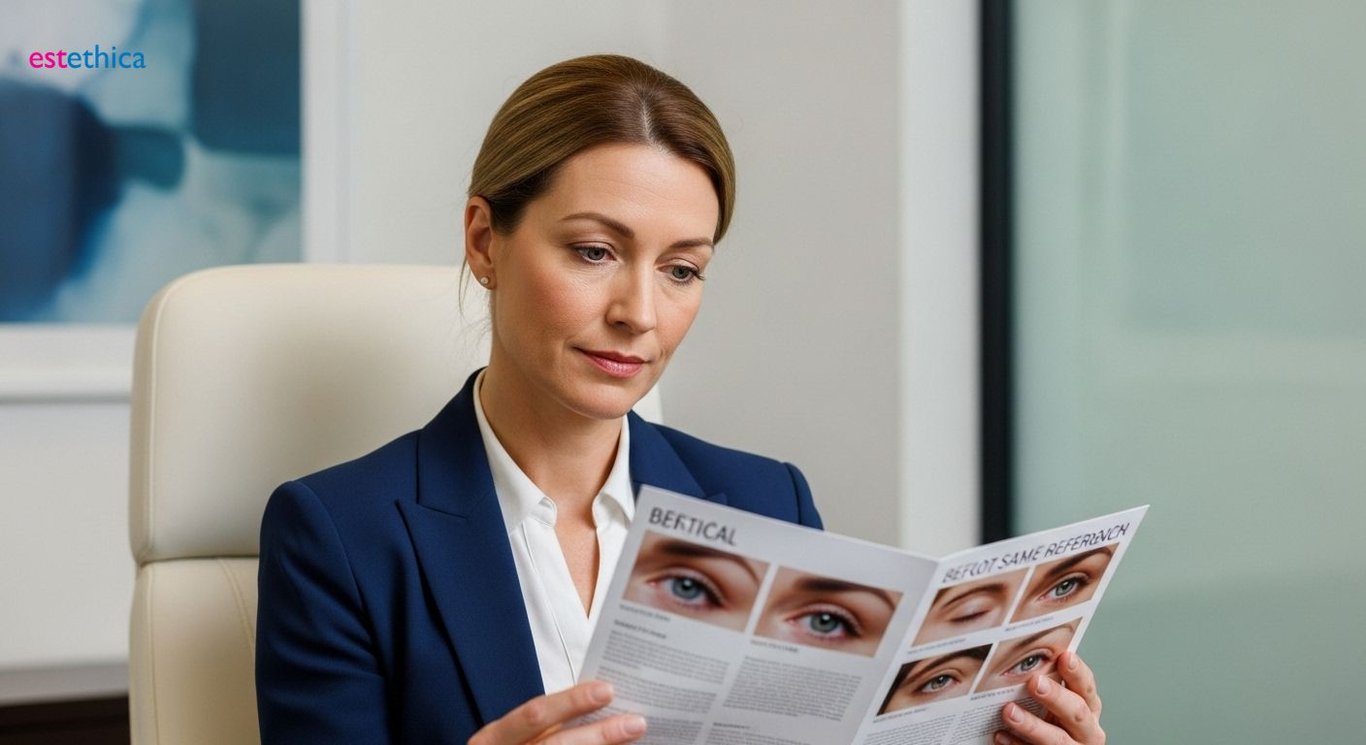 Cosmetic Eyelid Surgery Results