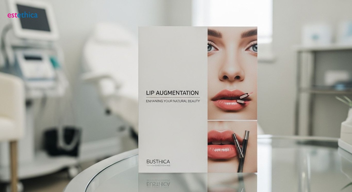 Lip reshaping art illustration