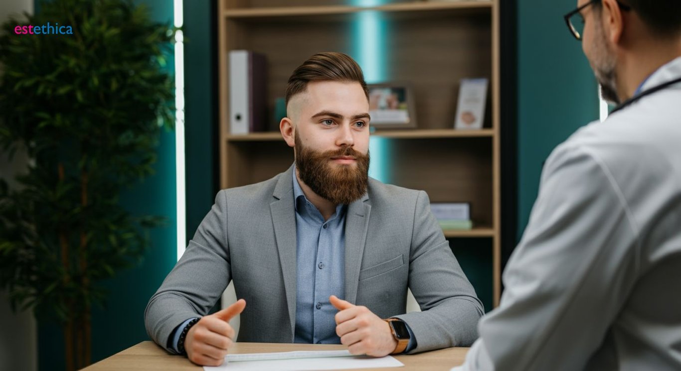 Facial hair restoration for fuller beard growth