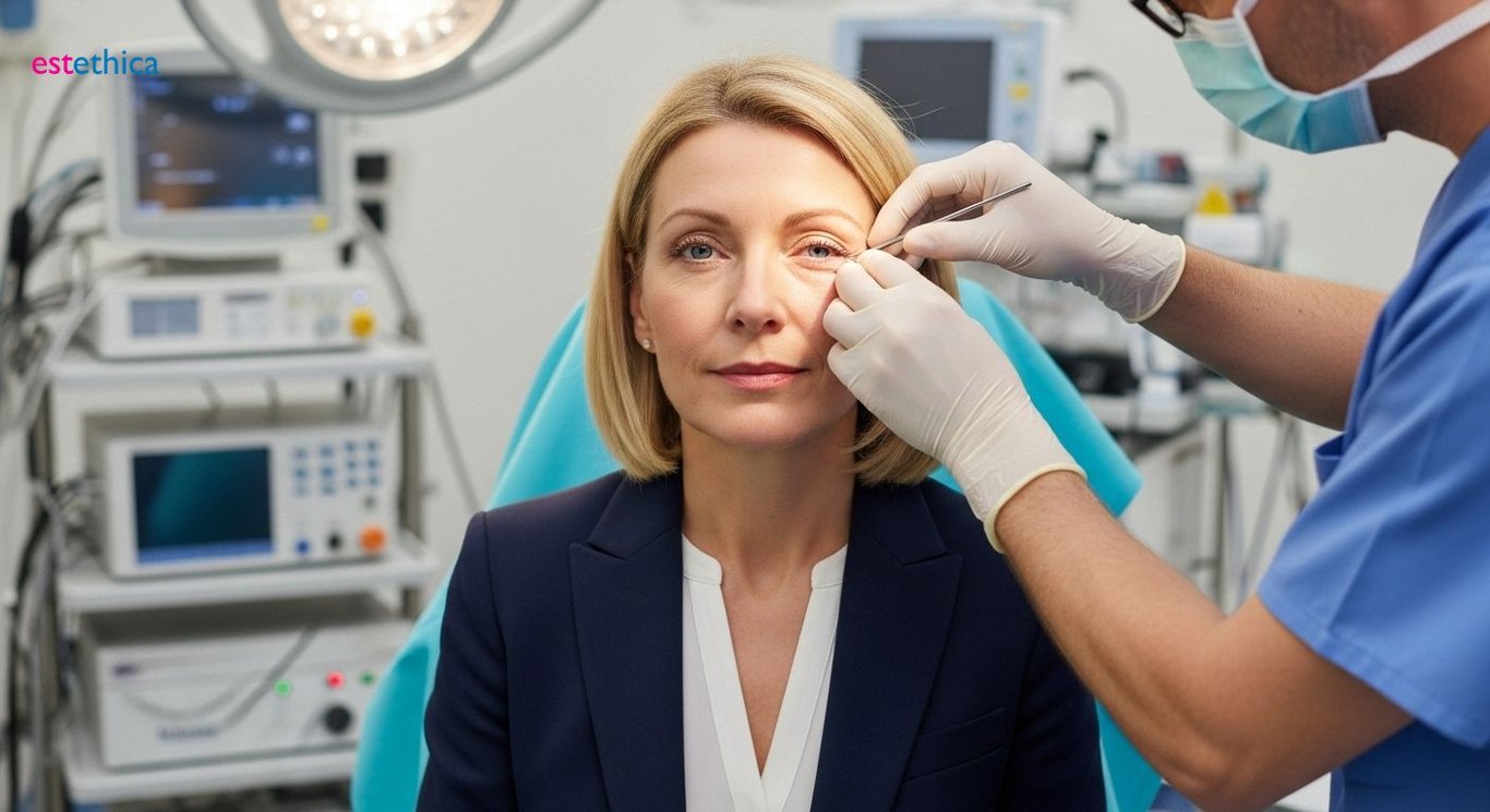 Upper and Lower Eyelid Surgery