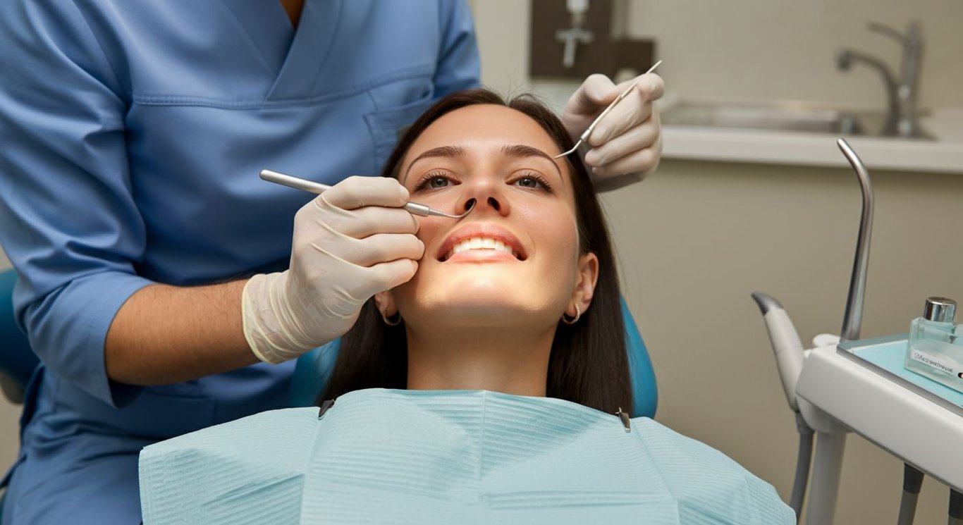 Veneers before and after smile transformation