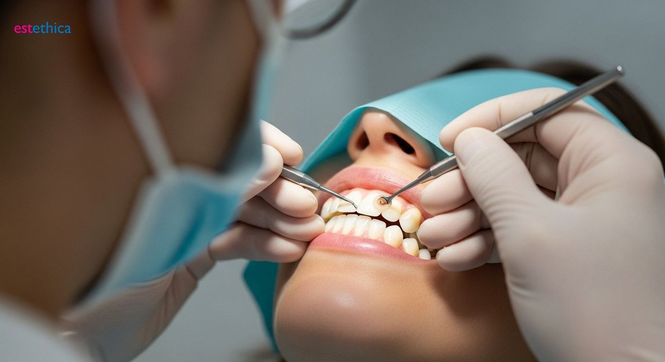 Veneers before and after transformation