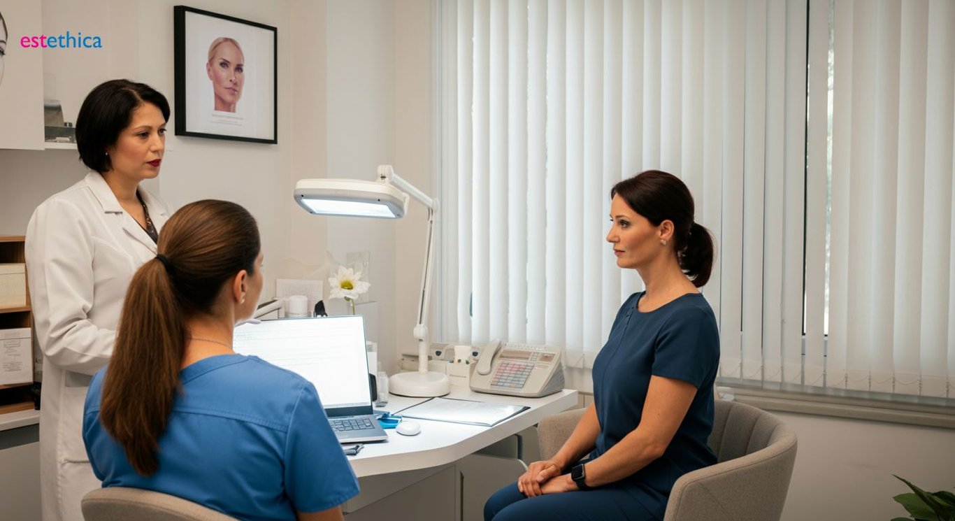 Facelift procedure for youthful appearance restoration