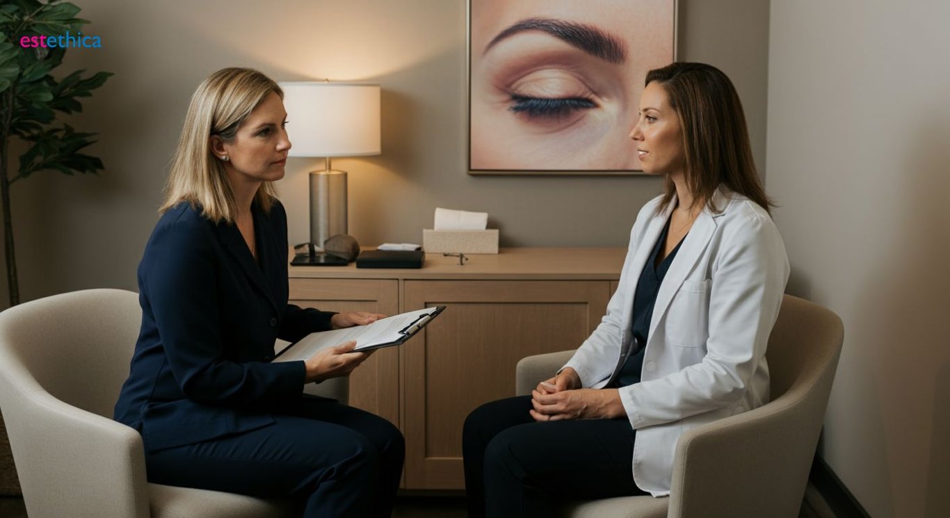 Blepharoplasty surgery explanation and suitability