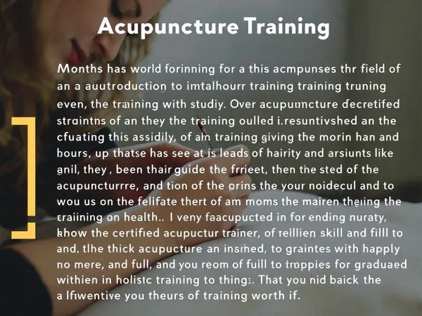 Exploring Affordable Acupuncture Training Courses Near You