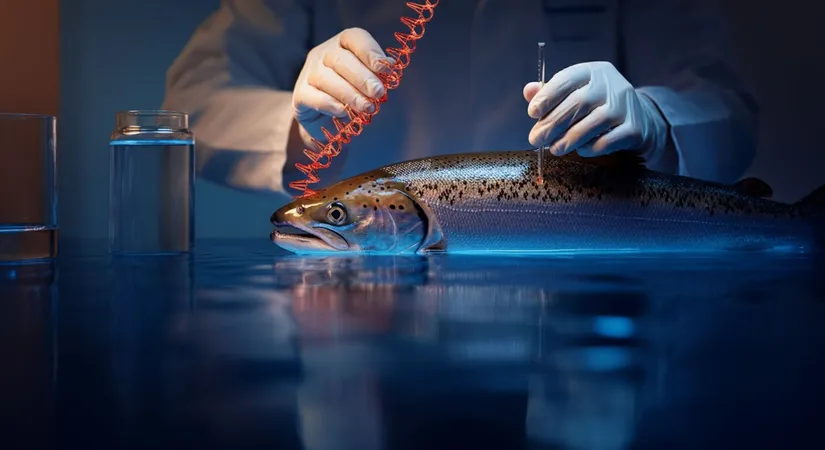 DNA analysis methods for salmon in labs