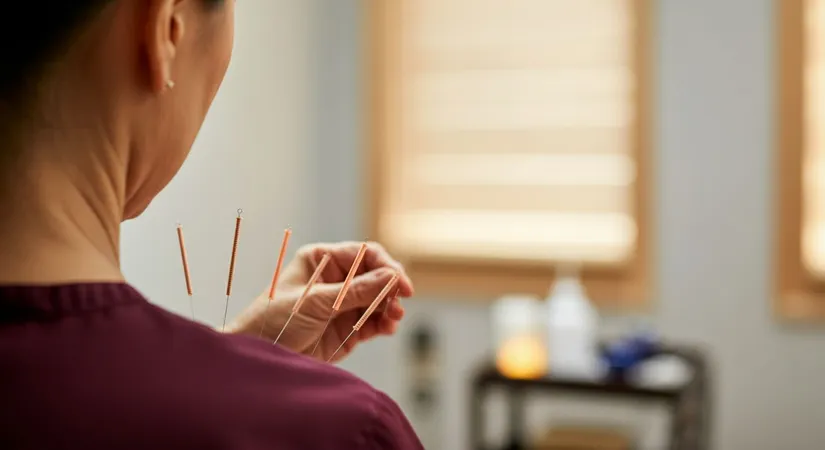 Acupuncture for pain relief and stress reduction