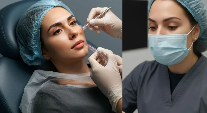 Non-surgical lip lift techniques