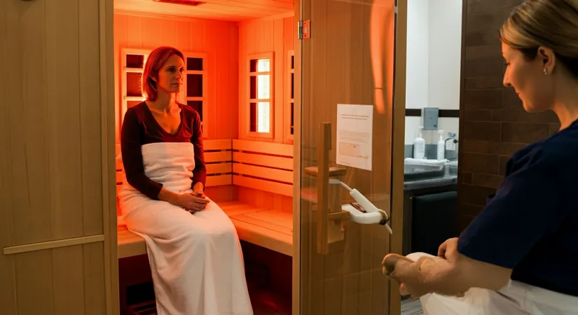 Infrared sauna usage guide