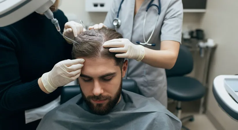 Hair transplant process in Turkey