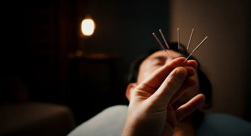 Acupuncture needles therapy science